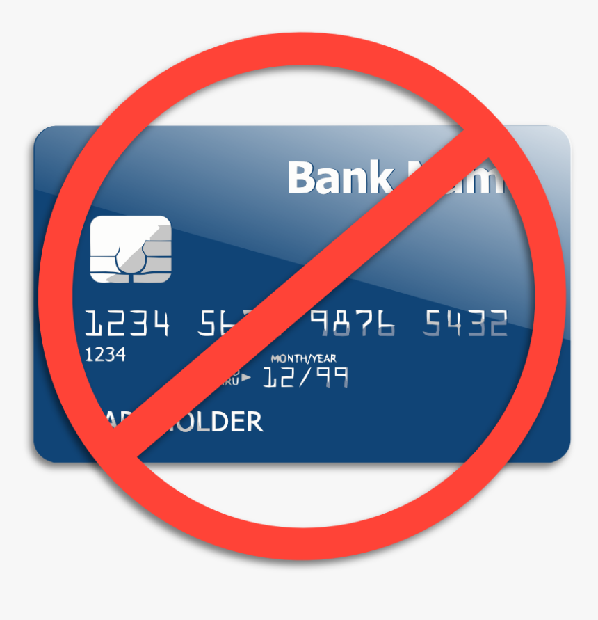 Buy Now, Pay Later Instead Of Credit Cards - Stock Image Credit Card, HD Png Download