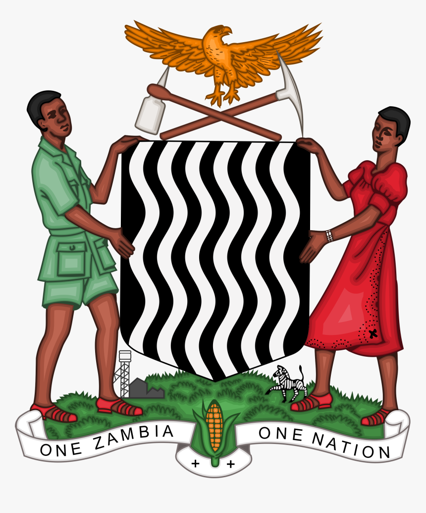 Coat Of Arms Zambia, HD Png Download