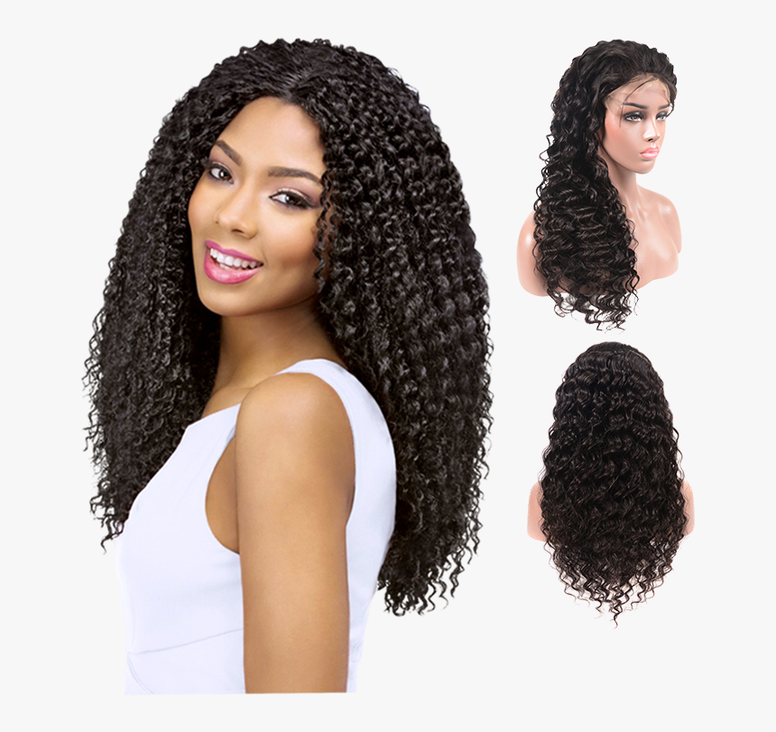 Custom Lace Wig Beach Curl, HD Png Download