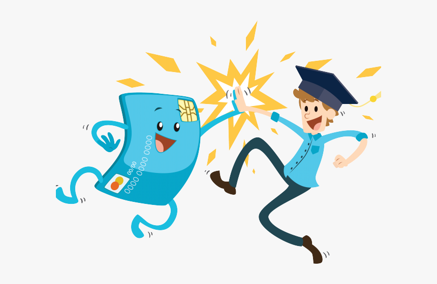 Cards Clipart Credit Card - College Students And Credit Cards, HD Png Download
