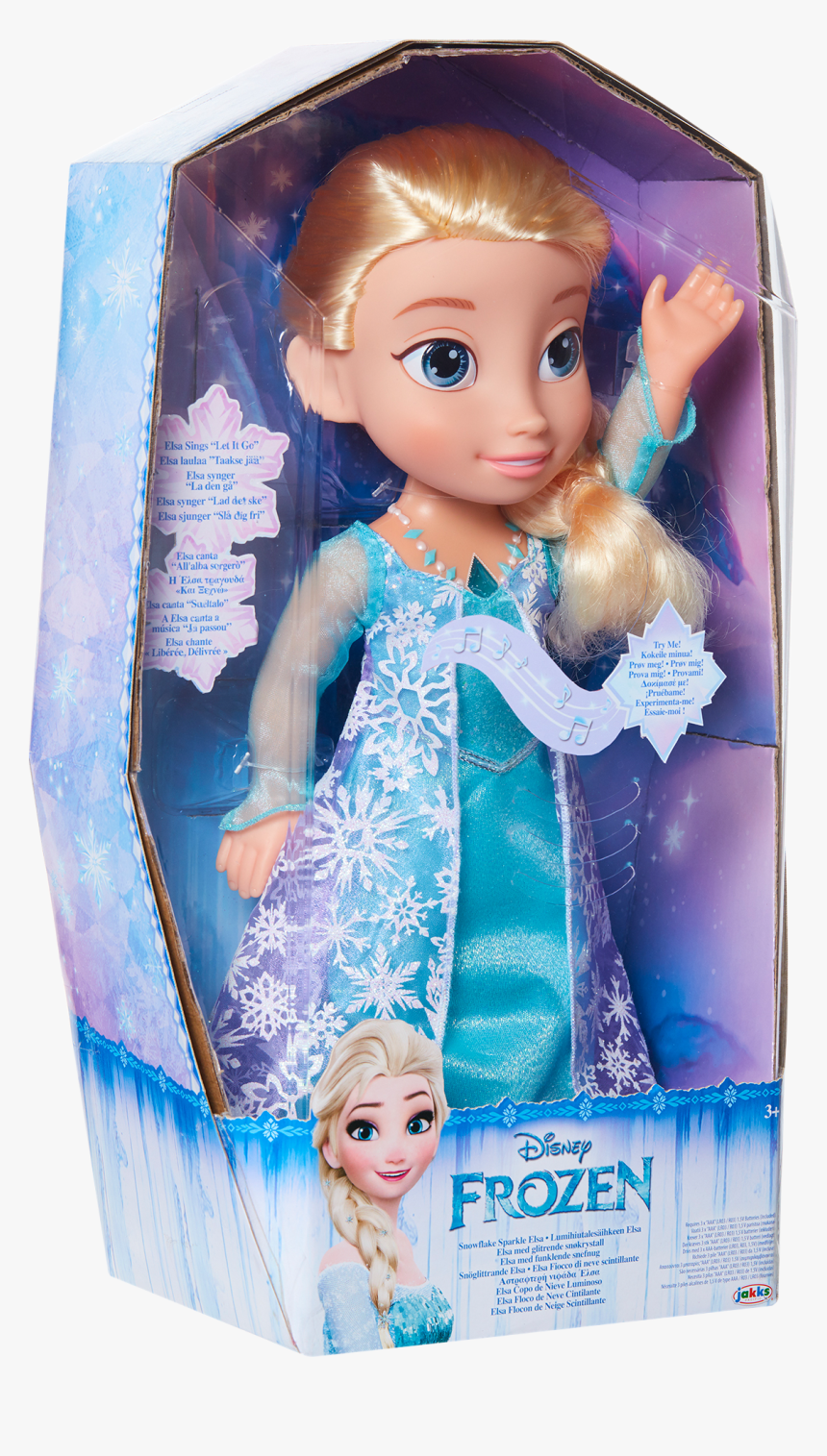 Snowflake Sparkle Elsa ,, , Large - Barbie, HD Png Download