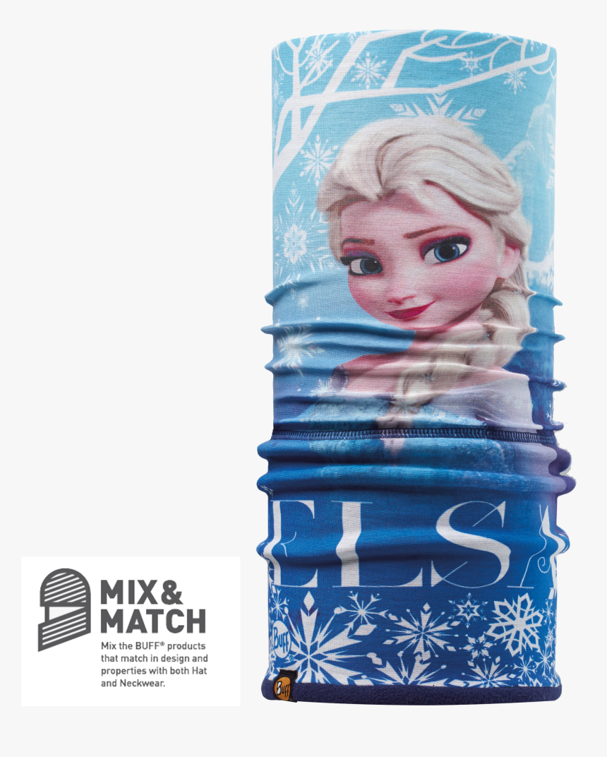 Frozen Elsa/navy [jnr Polar Buff] - Buff, HD Png Download