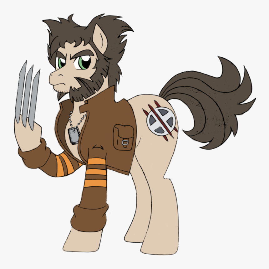 Wolverine Pony - Wolverine As A Pony, HD Png Download