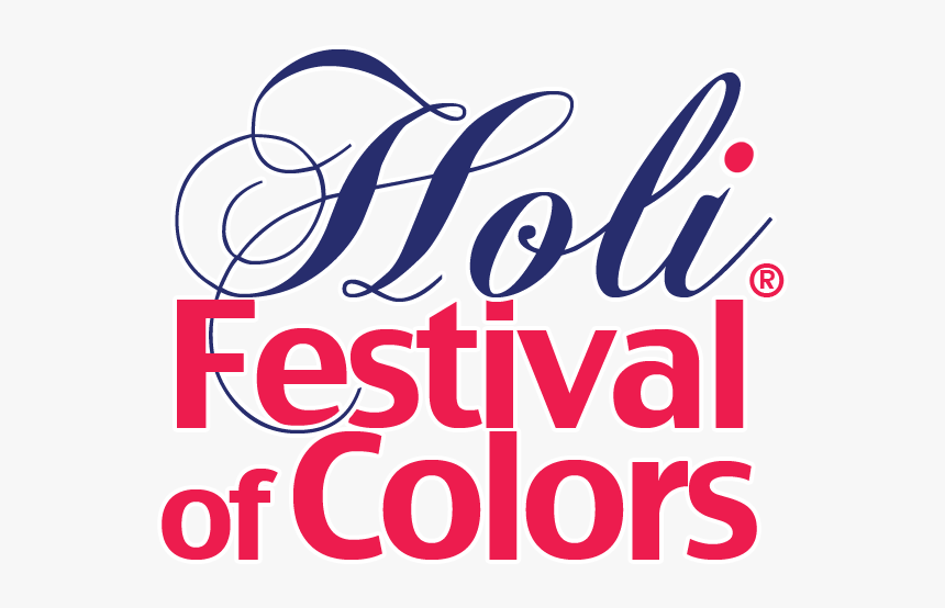 Holi Festival Of Colors Logo, HD Png Download