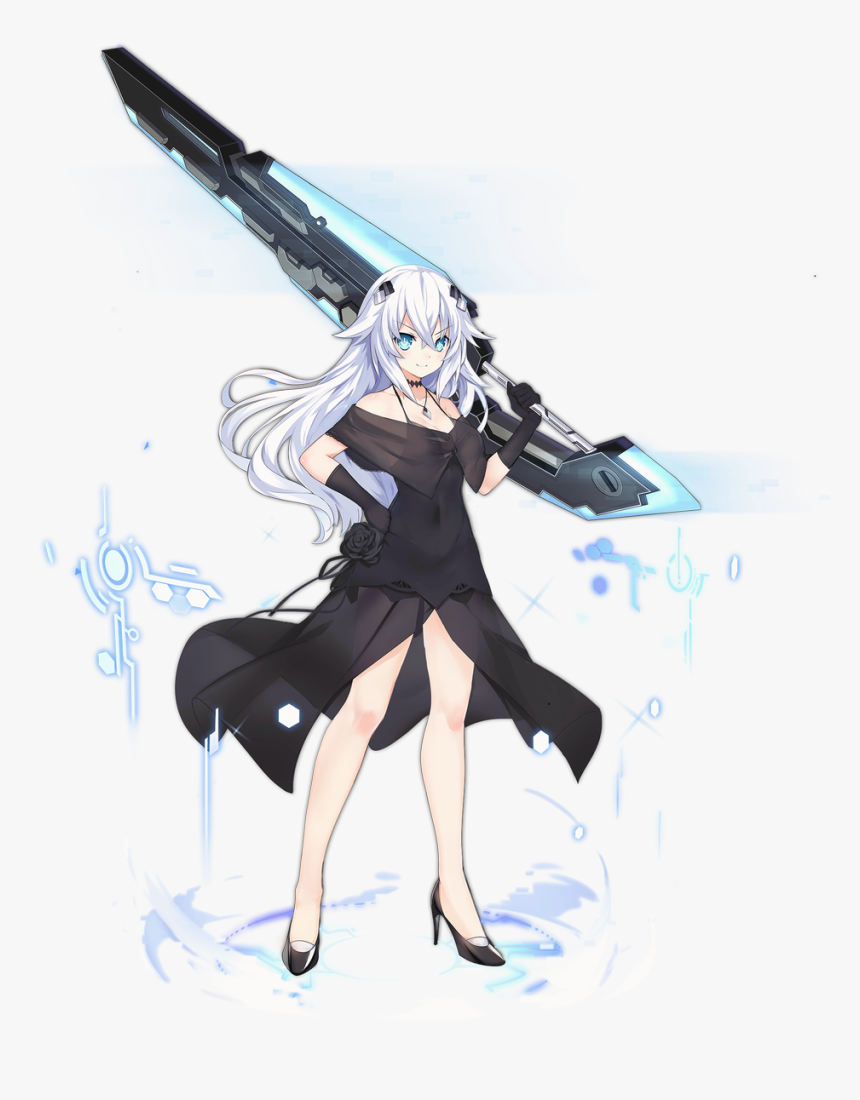 Hyperdimension Neptunia Black Heart Dress, HD Png Download