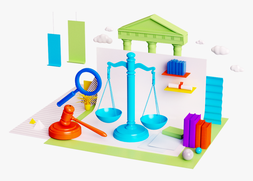 Legal Illustration By Pinch Studio - Playset, HD Png Download