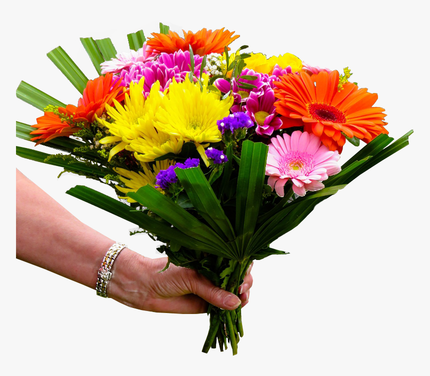 Giving Flowers Png Image Transparent Background Graphics - Marriage Anniversary Wishes For Brother, Png Download