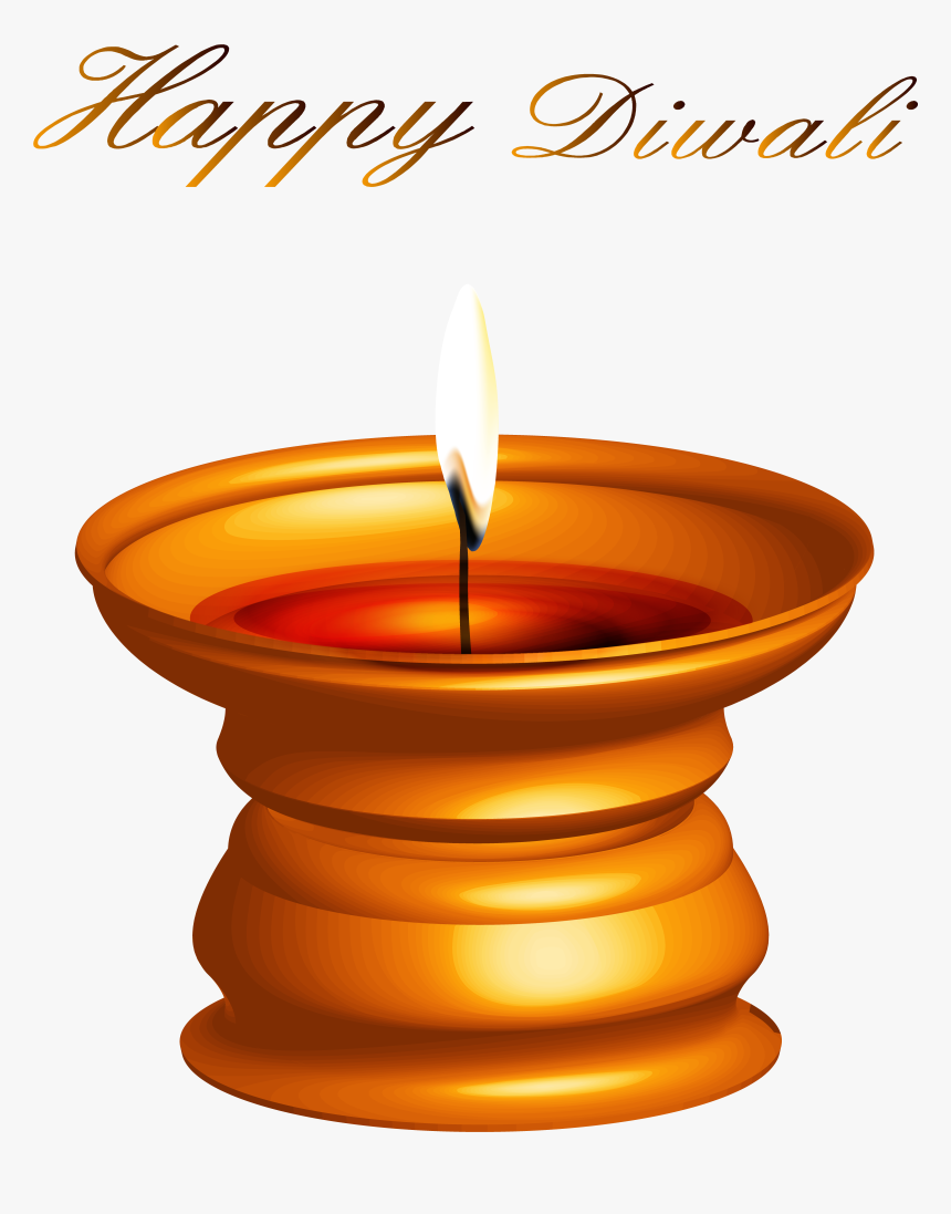 Happy Candle Decor Png - Happy Diwali Gif Png, Transparent Png