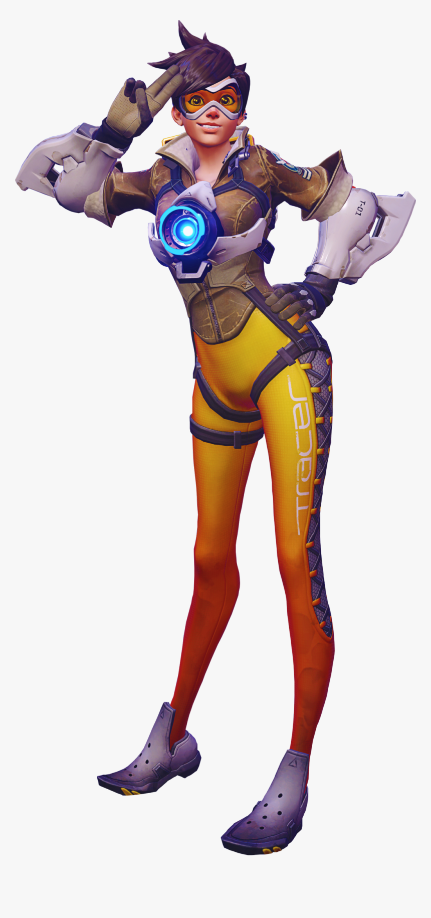 Super Smash Bros - Tracer Render Png, Transparent Png