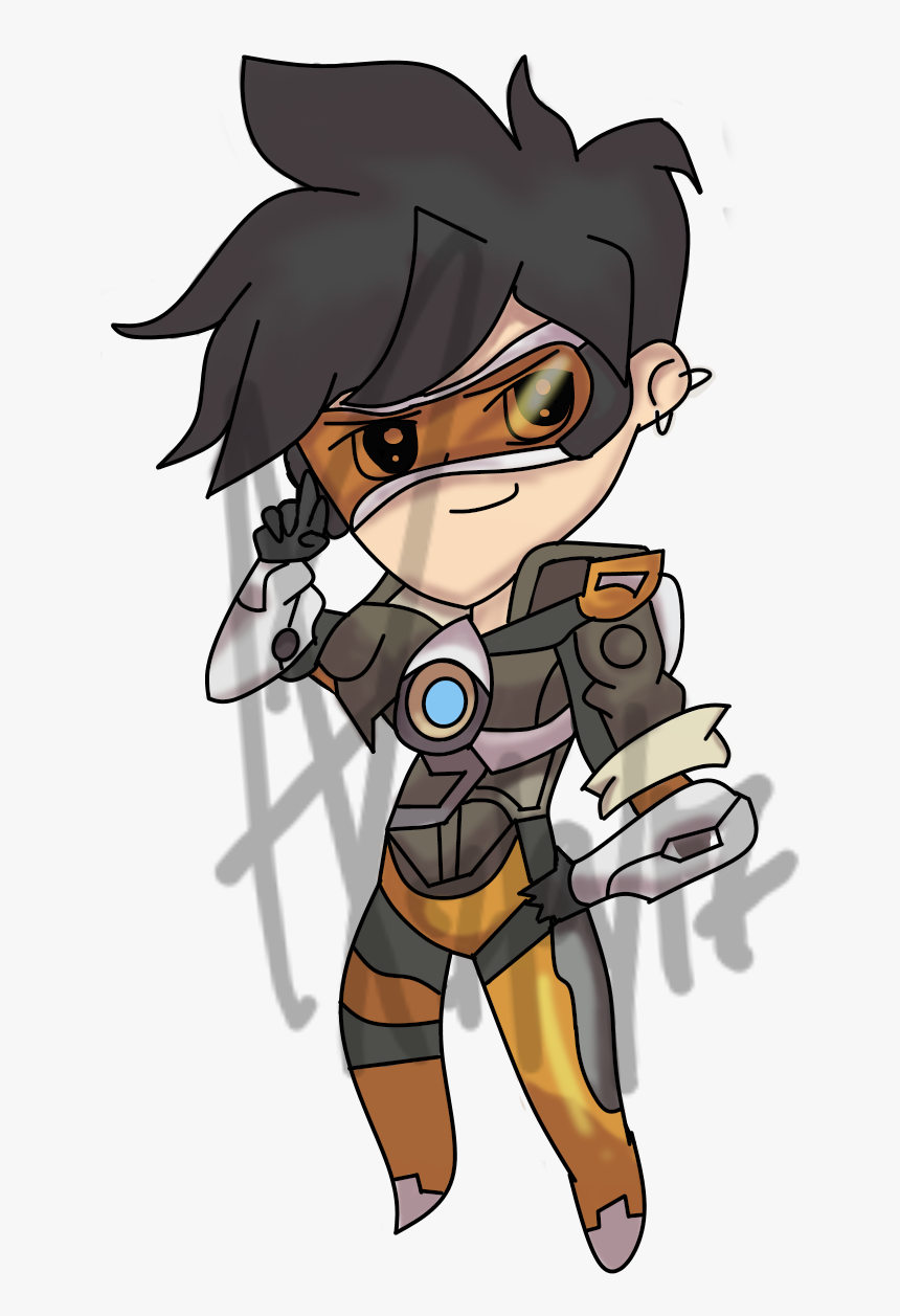 Tracer Complete - Cartoon - Cartoon, HD Png Download