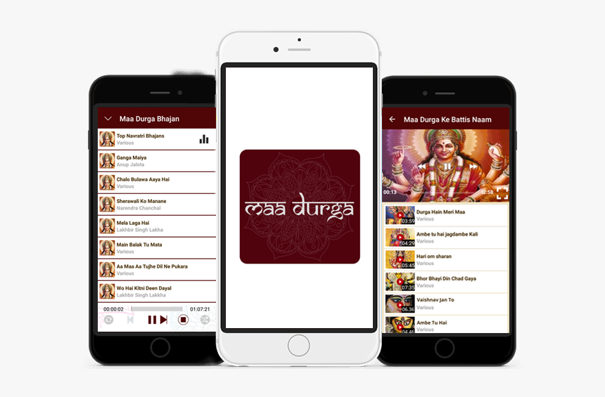 Durga Chalisa Bhajans And Aarti - Iphone, HD Png Download