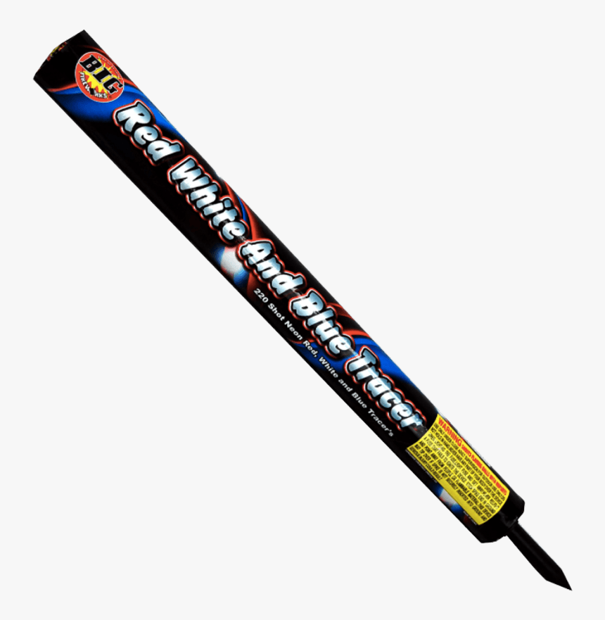 Red White And Blue Tracer - Sports Equipment, HD Png Download