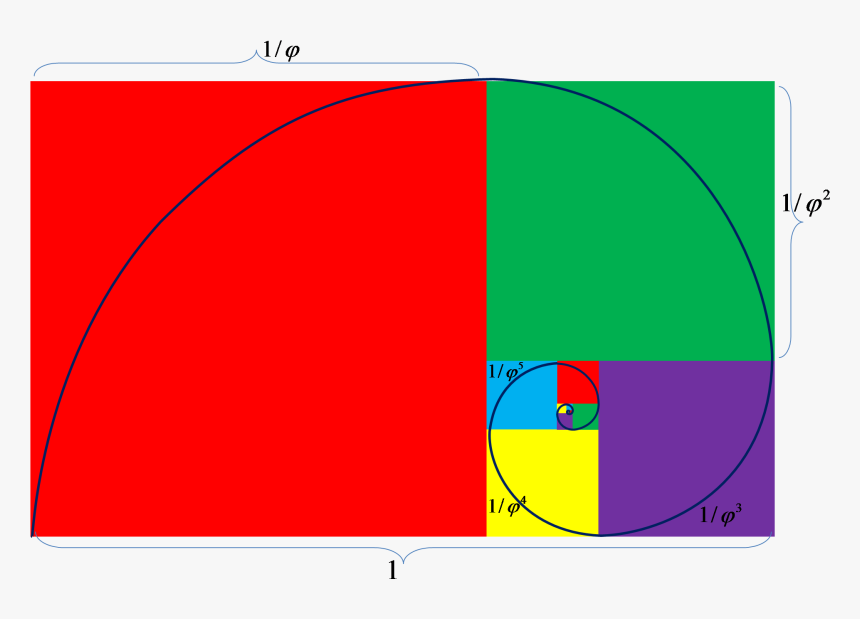 Golden Ratio - Golden Ratio Colors, HD Png Download