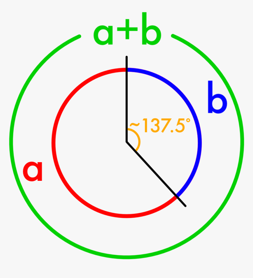 Golden Angle Color - Circle, HD Png Download