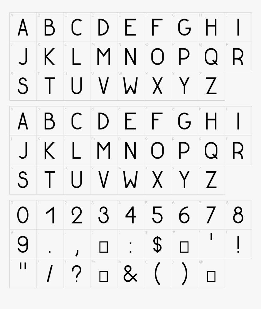 Dot Font, HD Png Download