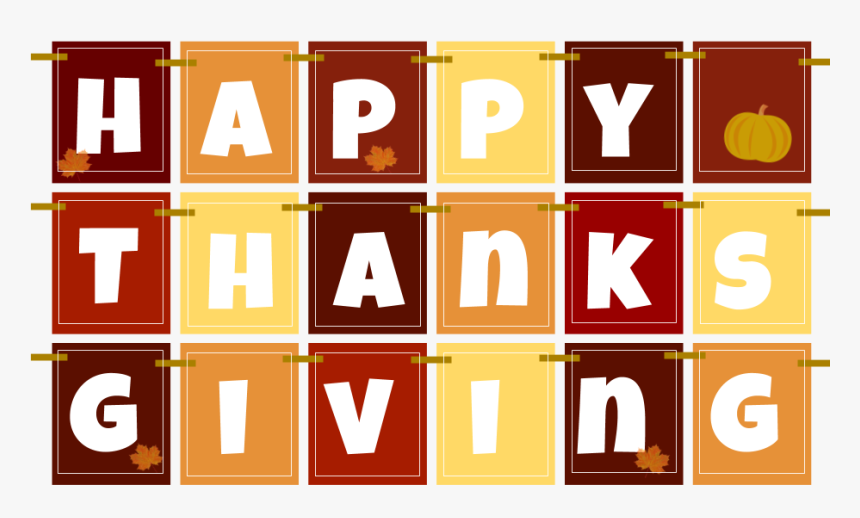Happy Thanksgiving - Graphic Design, HD Png Download