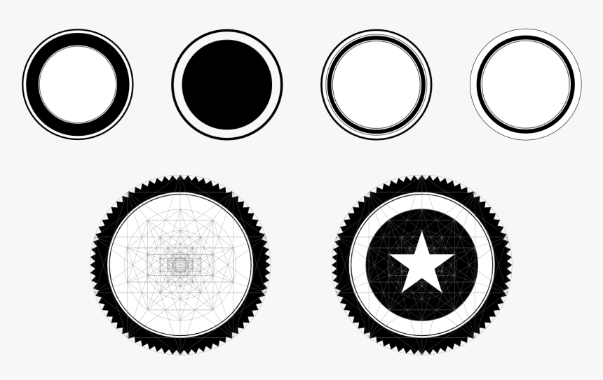 Dd1b4073 Golden Ratio, Vintage Fashion, Golden Mean - Circle, HD Png Download