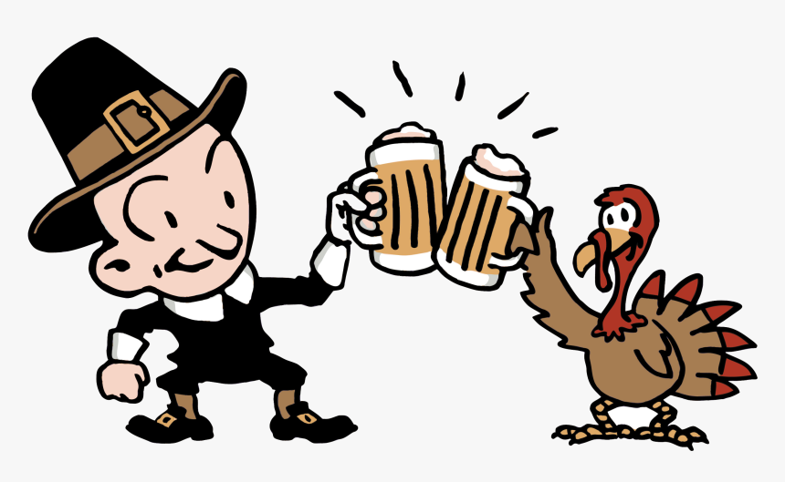 Turkey With A Beer, HD Png Download