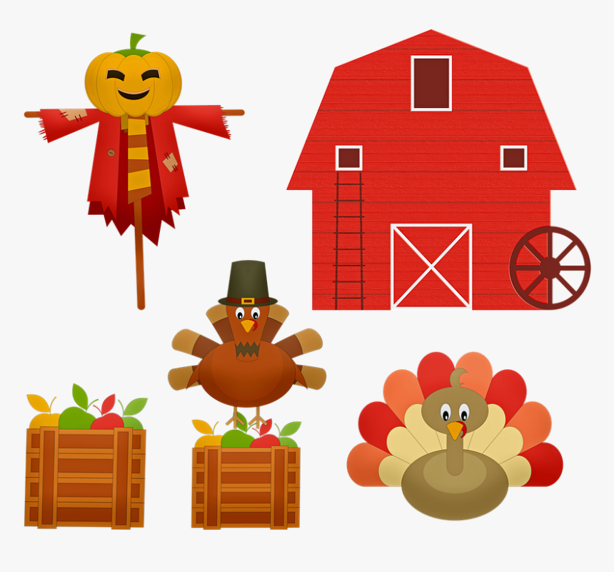 Happy Thanksgiving, Pumpkin, Hat, Pilgrim, Halloween, HD Png Download