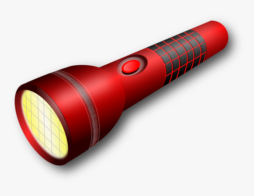 Torch Clipart Torch Flame Flashlight Clipart - Flashlights Clipart, HD Png Download