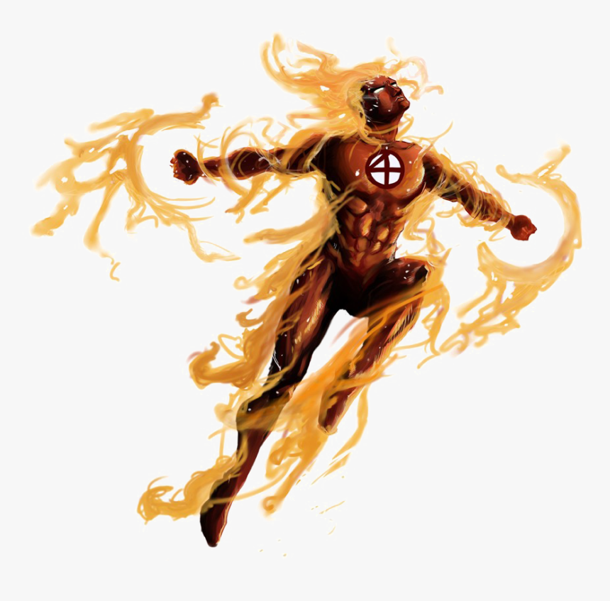Human Torch Png Transparent Image - Human Torch Png, Png Download