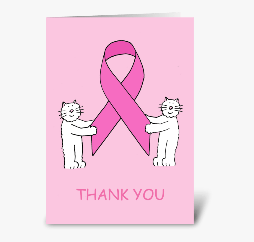 Pink Ribbon Thanks For Your Support - Duramax Diesel Blowing Smoke, HD Png Download