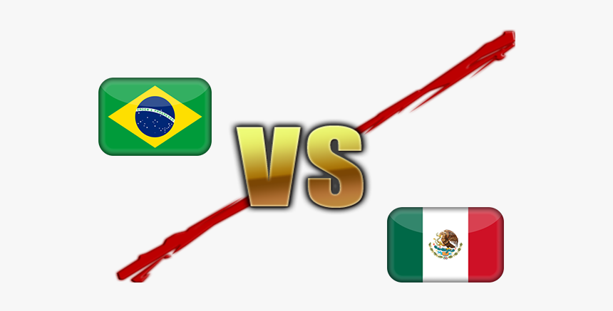 Fifa World Cup 2018 Brazil Vs Mexico Png Transparent - Uruguay Vs France World Cup, Png Download