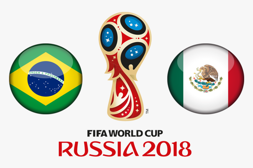 Fifa World Cup 2018 Brazil Vs Mexico Png Clipart - Brazil Vs Mexico World Cup 2018, Transparent Png