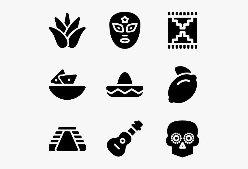 Mexican Elements Fill - Icons Chemistry, HD Png Download