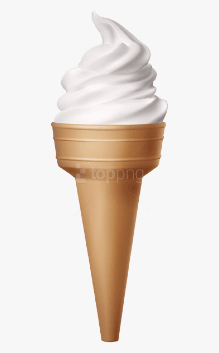 White Ice Cream Png, Transparent Png