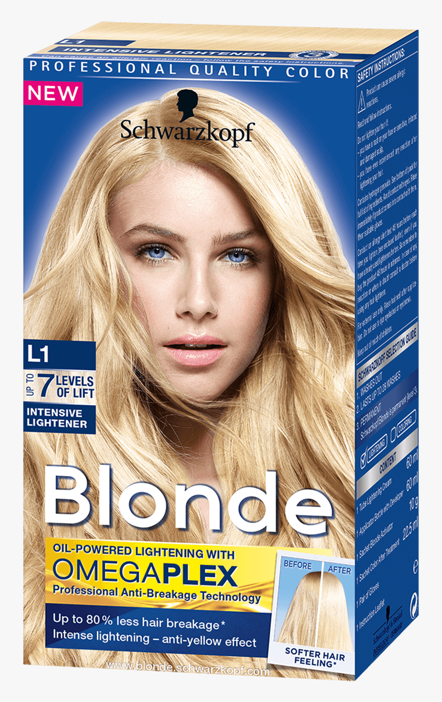 Blonde Lighteners L1 Intensive Lightener - Nordic Blonde Schwarzkopf, HD Png Download