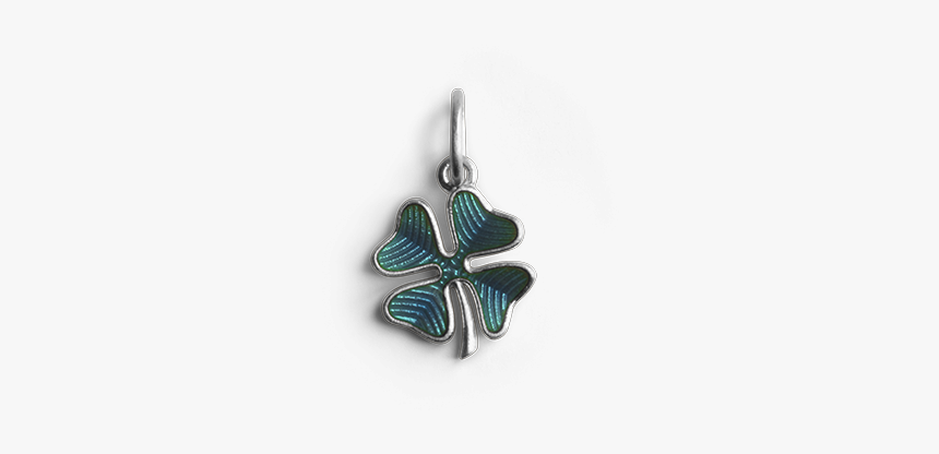 Four Leaf Clover Pendant With Enamel 
 Title Four Leaf - 4 Leaf Clover Pendant, HD Png Download