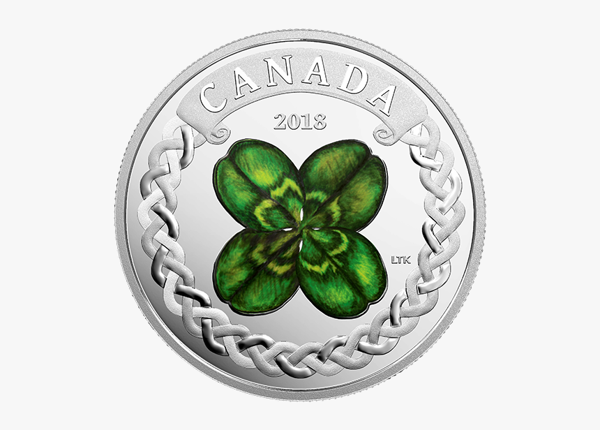 Shamrock Canada Post Coin 2018, HD Png Download