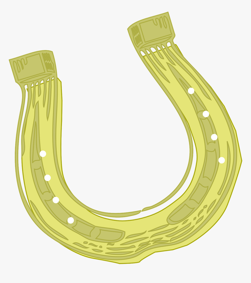 Lucky Horseshoe Png, Transparent Png