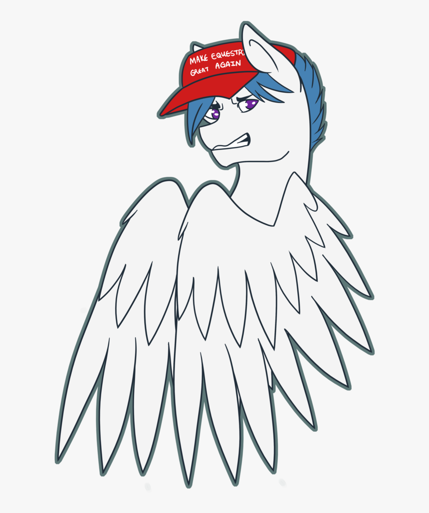 Liefsong, Hat, Hippogriff, Make America Great Again, - Drawing, HD Png Download