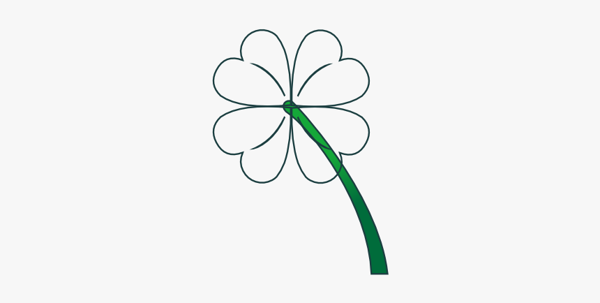 4 Leaf Clover Gradient, HD Png Download