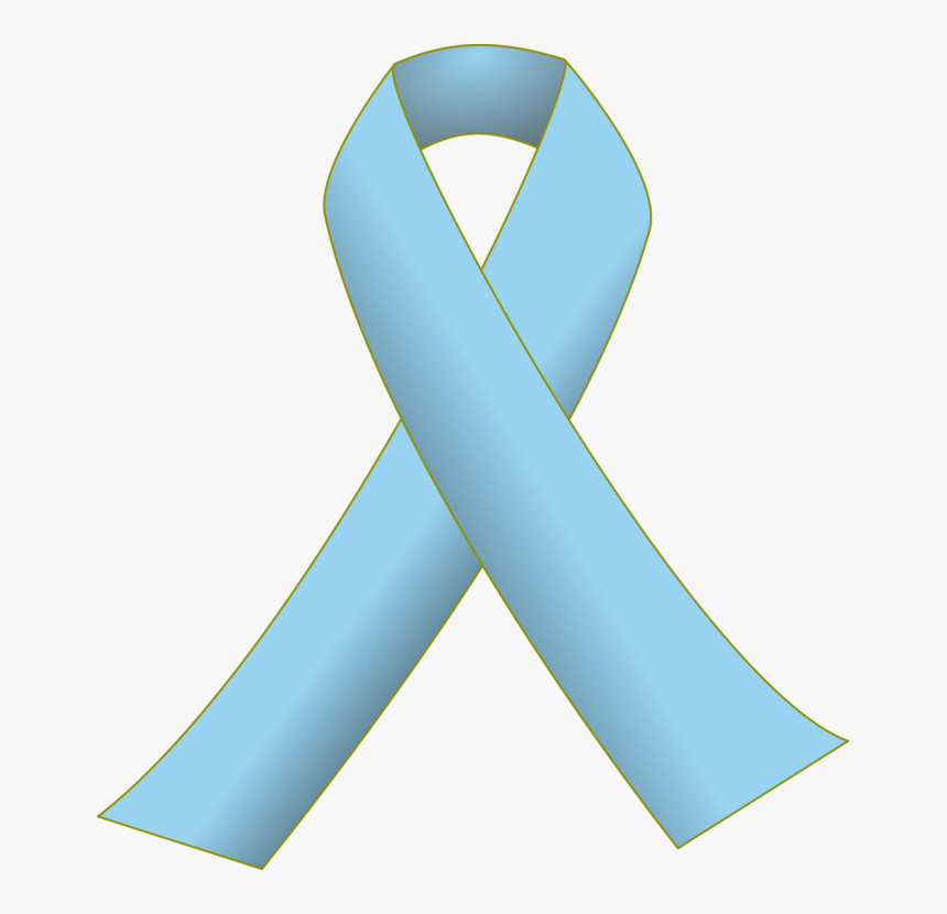 Clip Art Christmas Blue Ribbon Awareness Ribbon Computer - Clipart Breast Cancer Ribbon Png, Transparent Png