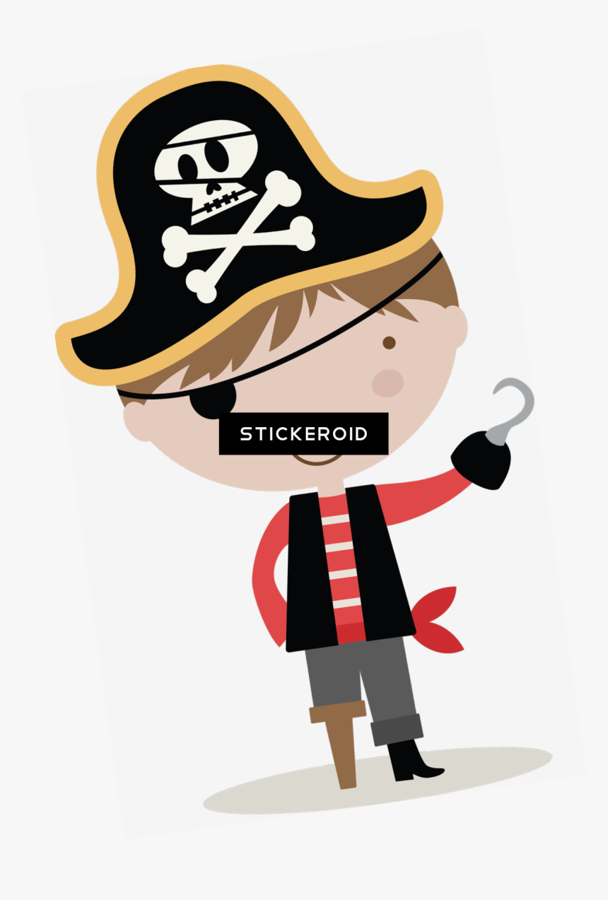 Pirate Flag People - Transparent Background Pirate Clipart, HD Png Download