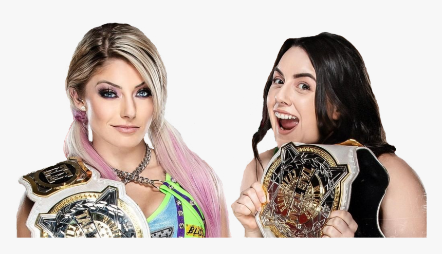 Alexa Bliss And Nikki Cross Wwe Women's Tag Team Champions, HD Png Download