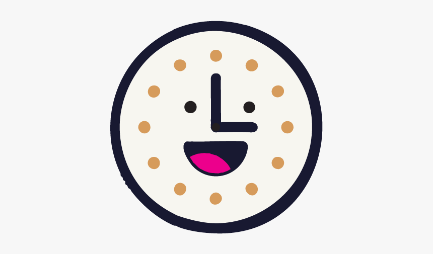 Hsl Clock-smiley - Circle, HD Png Download