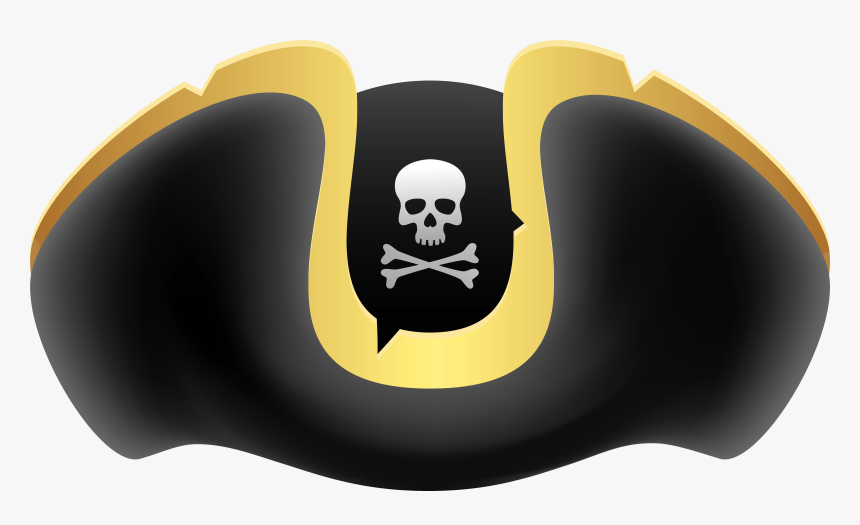 Cap Pirate Png , Png Download - Transparent Background Pirate Hat Png, Png Download