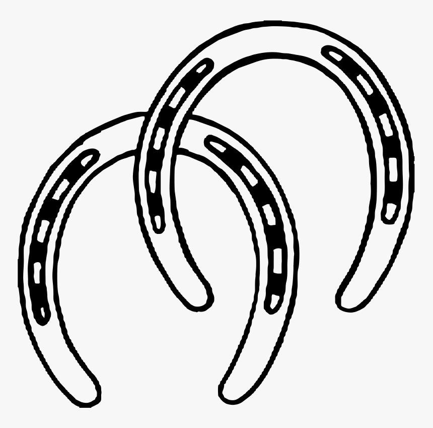 Horseshoe Clipart Two - Horse Shoes Clip Art, HD Png Download