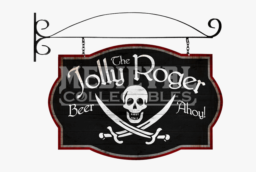 Pirate Flag , Png Download - Pirate Style Signs, Transparent Png