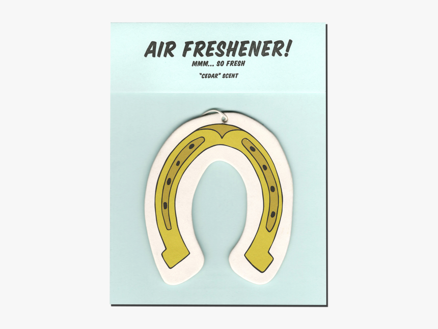 Horseshoe Air Freshener - Banana, HD Png Download