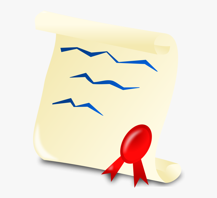 Transparent Graduate Clipart - Graduation Diploma Openclipart, HD Png Download