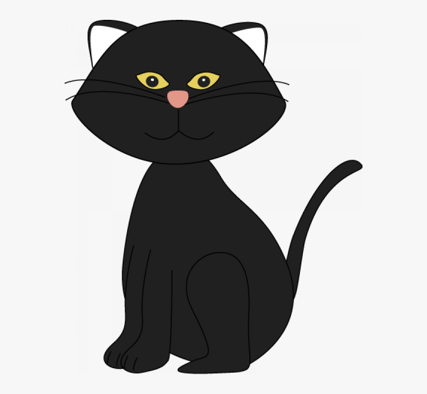 Black Cat Png, Transparent Png