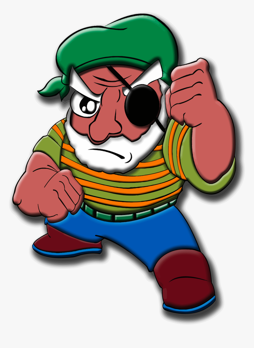 Pirate Eye Patch Png - Old Pirates Clip Art, Transparent Png