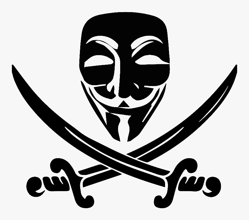 Clip Art Pirate Jolly Roger Vector Graphics Free Content - Pirate Clip Art, HD Png Download