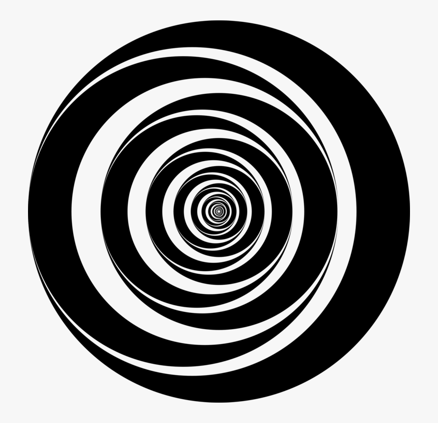 Monochrome - Cyclone Spiral, HD Png Download