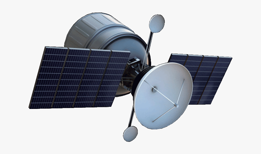 Satellite,product,solar Panel,solar Power,solar Lighting - Transparent Png Satelite Png, Png Download